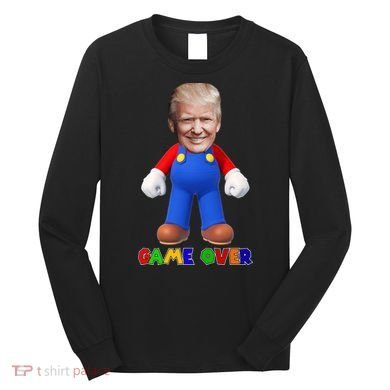 Game Over Donald J Trump Long Sleeve Shirt