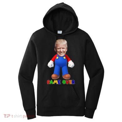 Game Over Donald J Trump Women's Hoodie