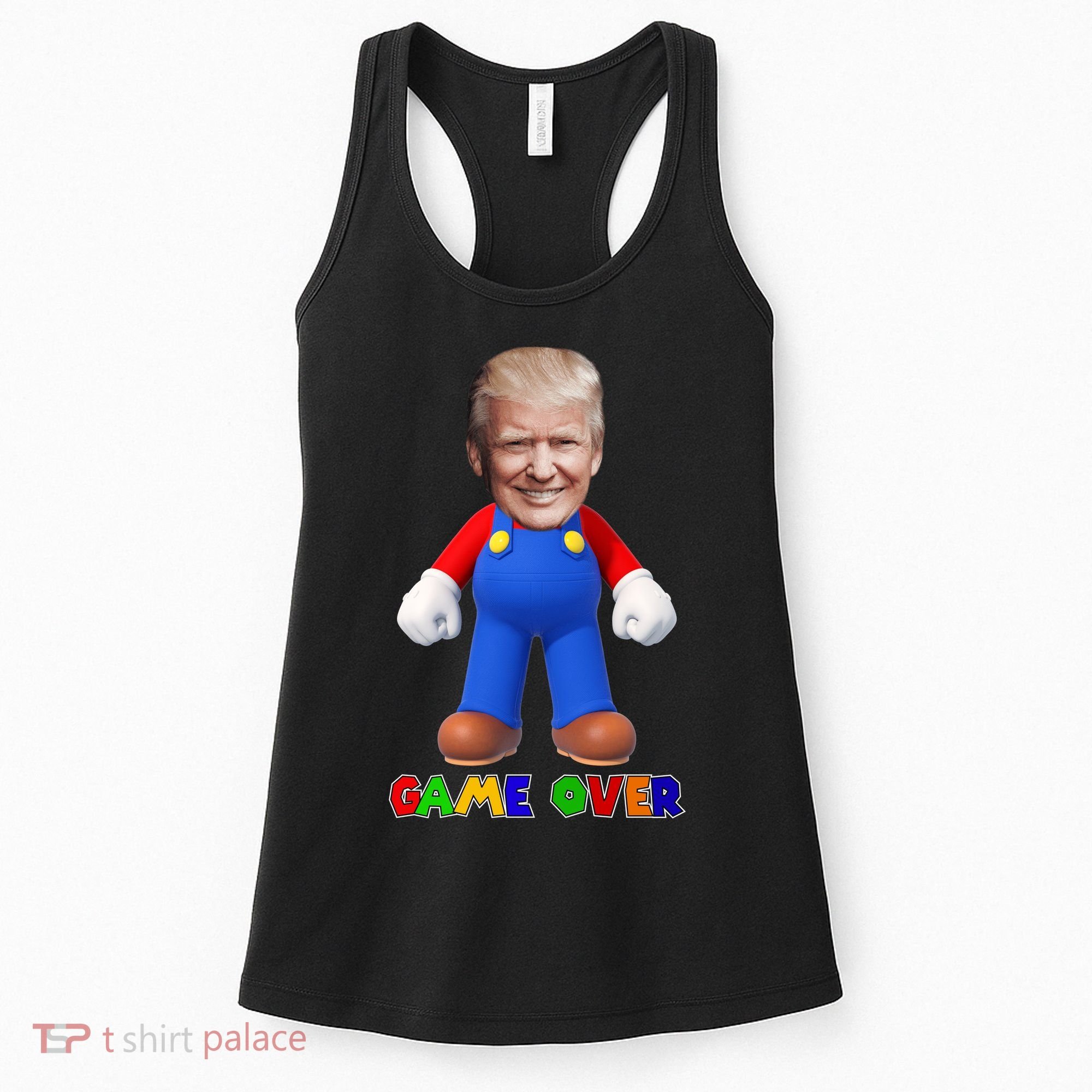 Game Over Donald J Trump Women's Tank Top