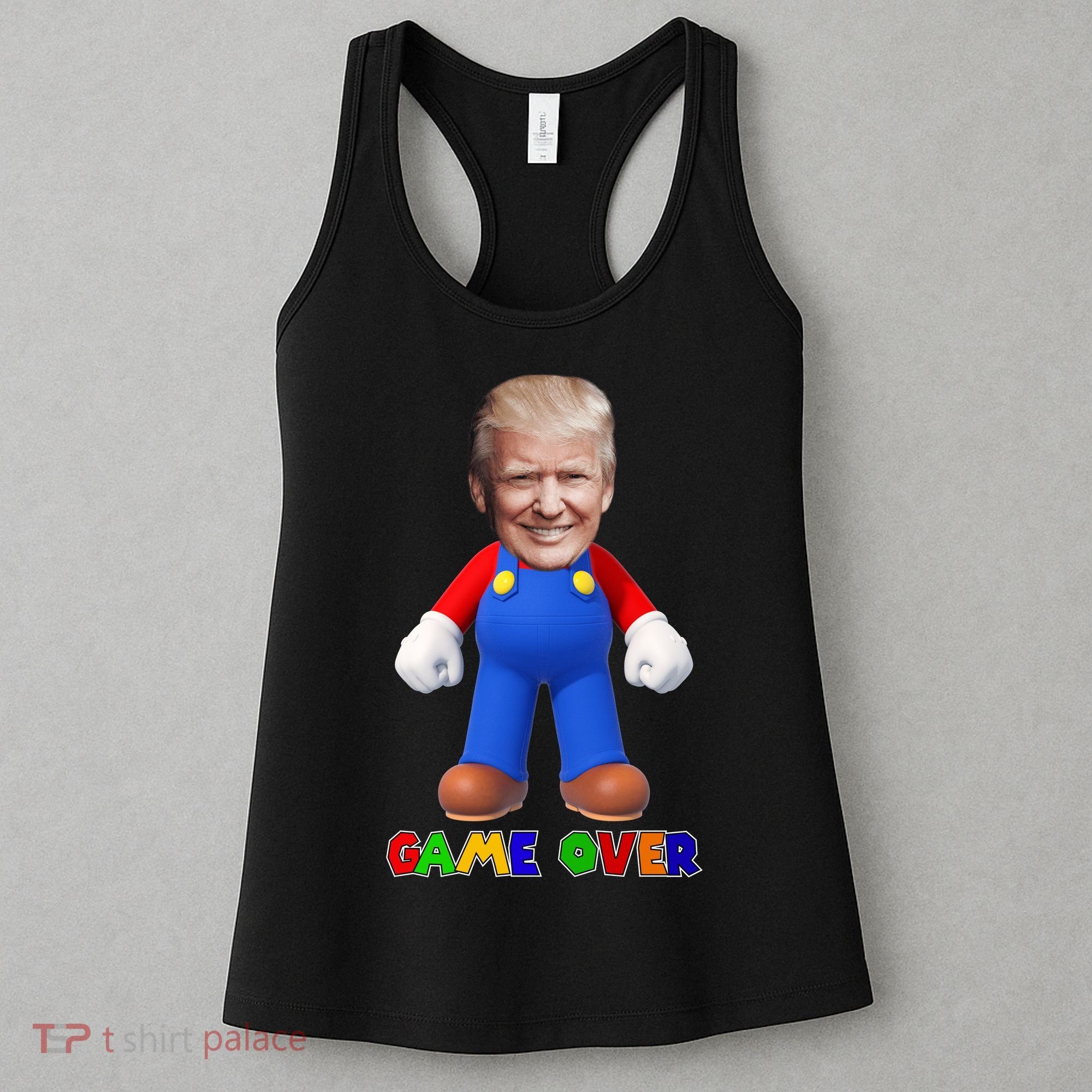 Game Over Donald J Trump Women's Tank Top