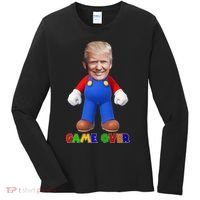 Game Over Donald J Trump Women's Long Sleeve Shirt thumb 0