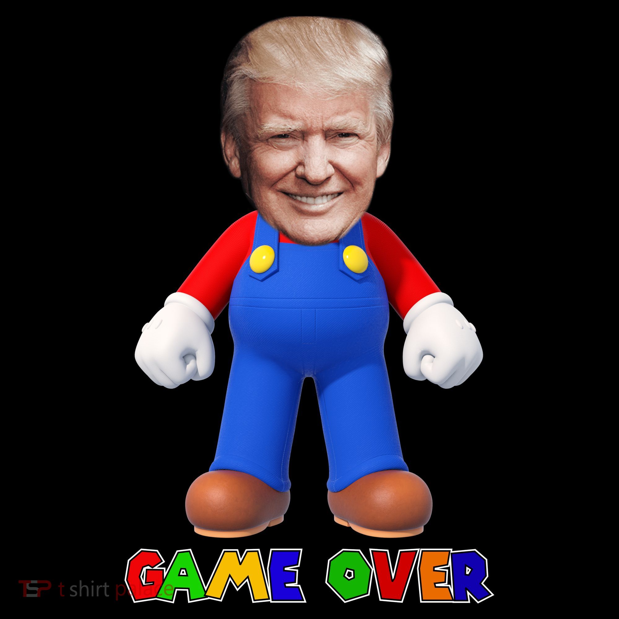 Game Over Donald J Trump Kids Sweatshirt