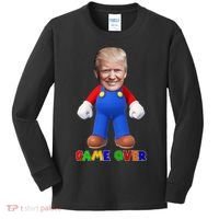 Game Over Donald J Trump Kids Long Sleeve Shirt thumb 0