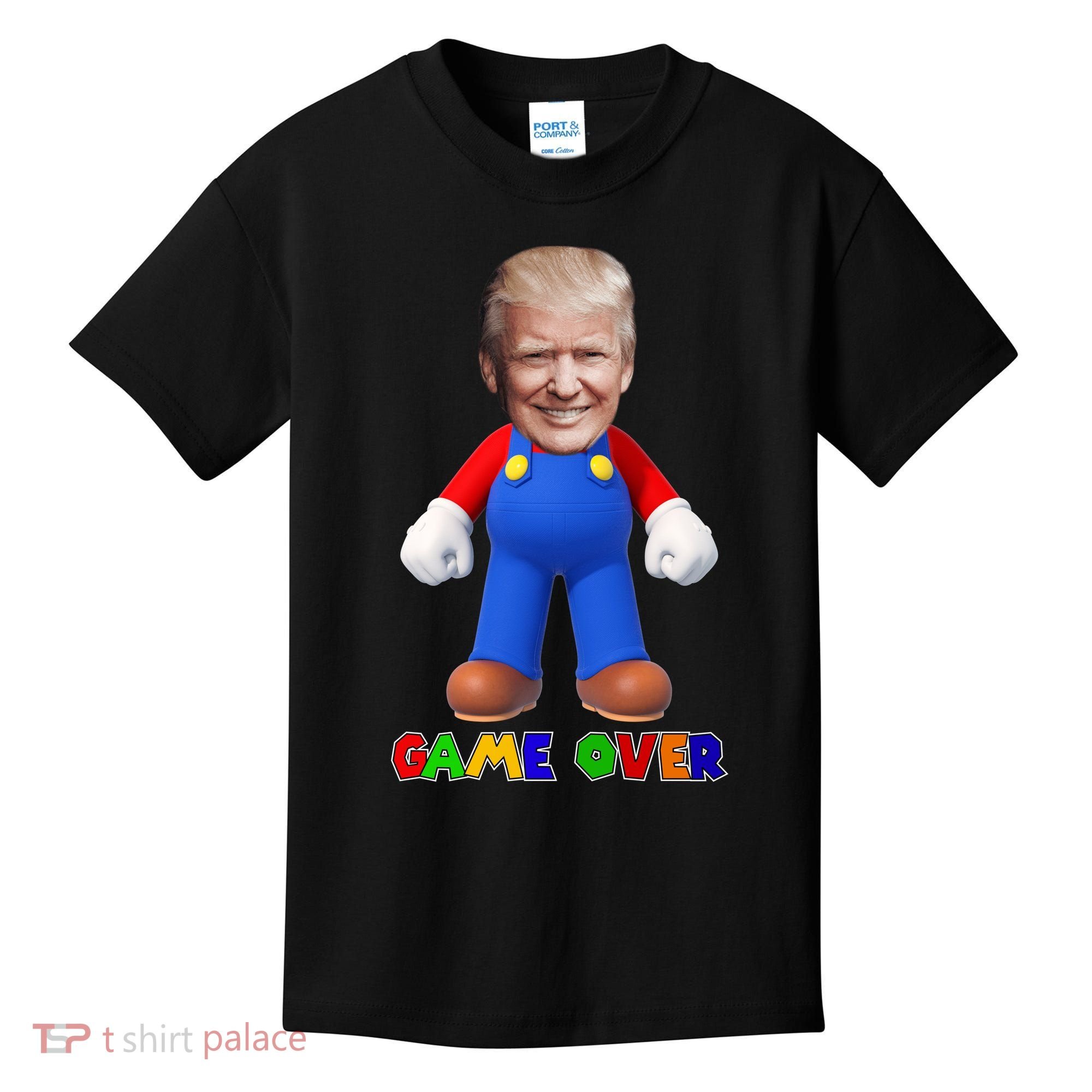 Game Over Donald J Trump Kids T-Shirt