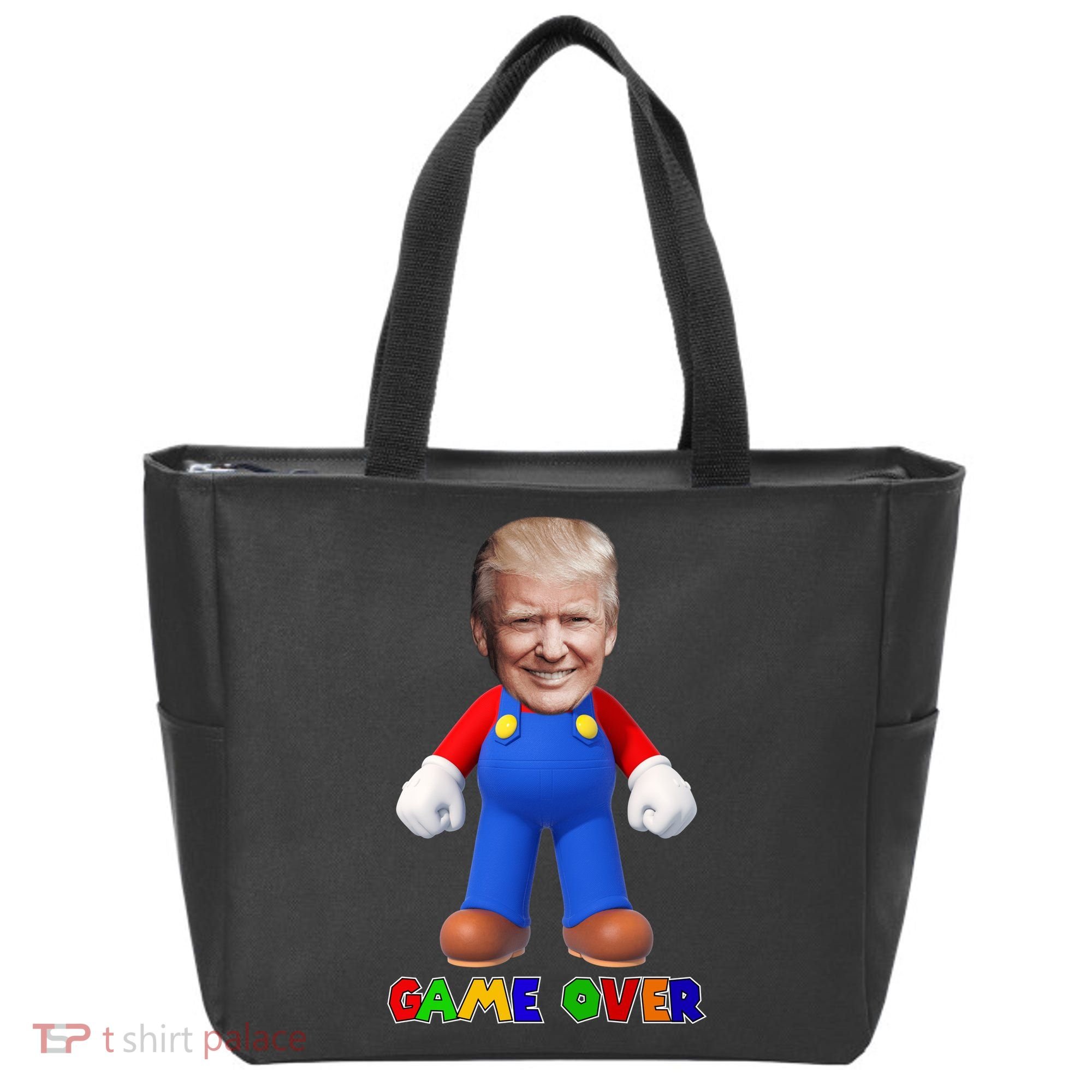 Game Over Donald J Trump Tote Bag