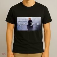 Game Over Donald J Trump No Collusion  T-Shirt thumb 3