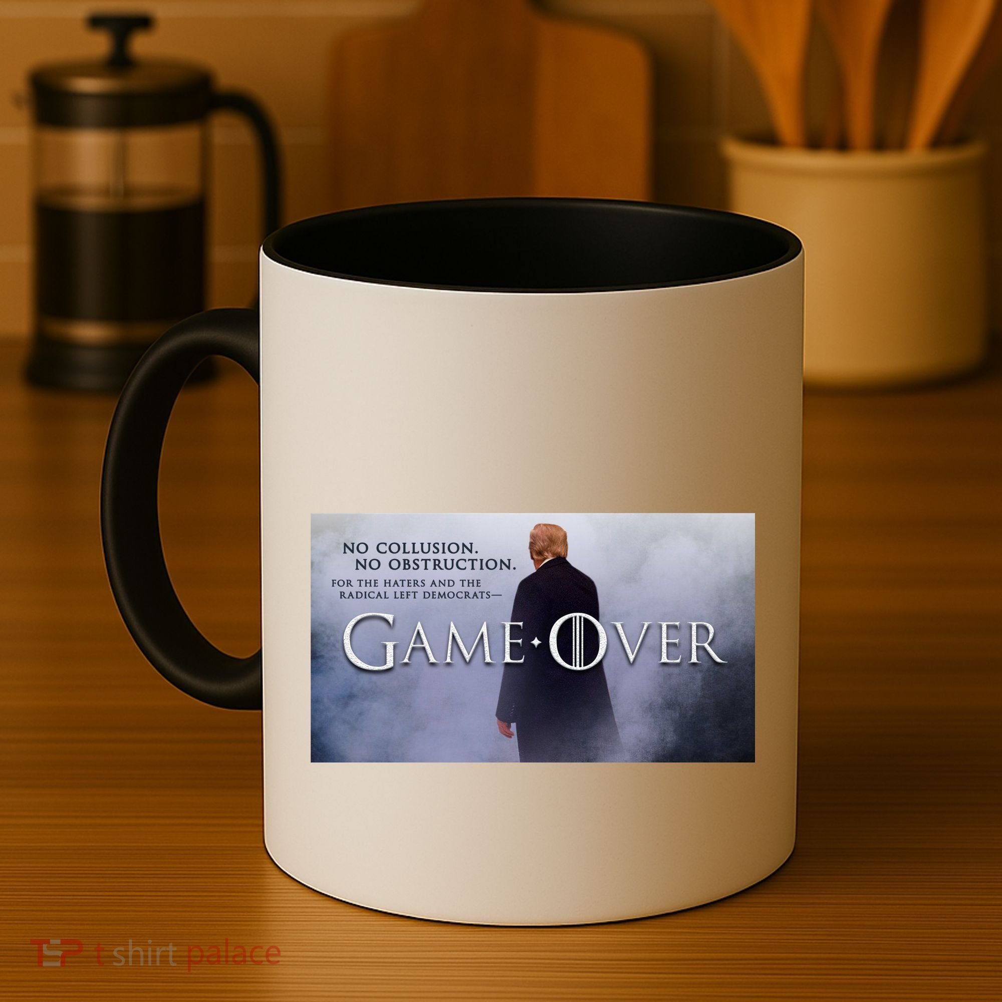 Game Over Donald J Trump No Collusion  Coffee Mug
