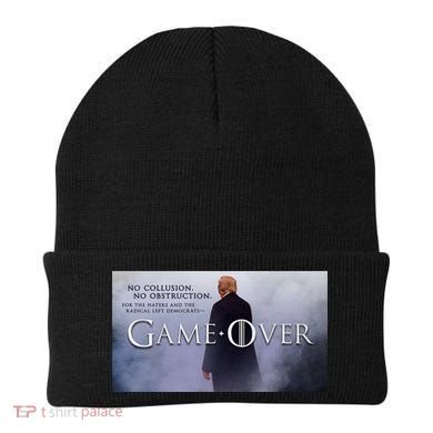 Game Over Donald J Trump No Collusion  Beanie