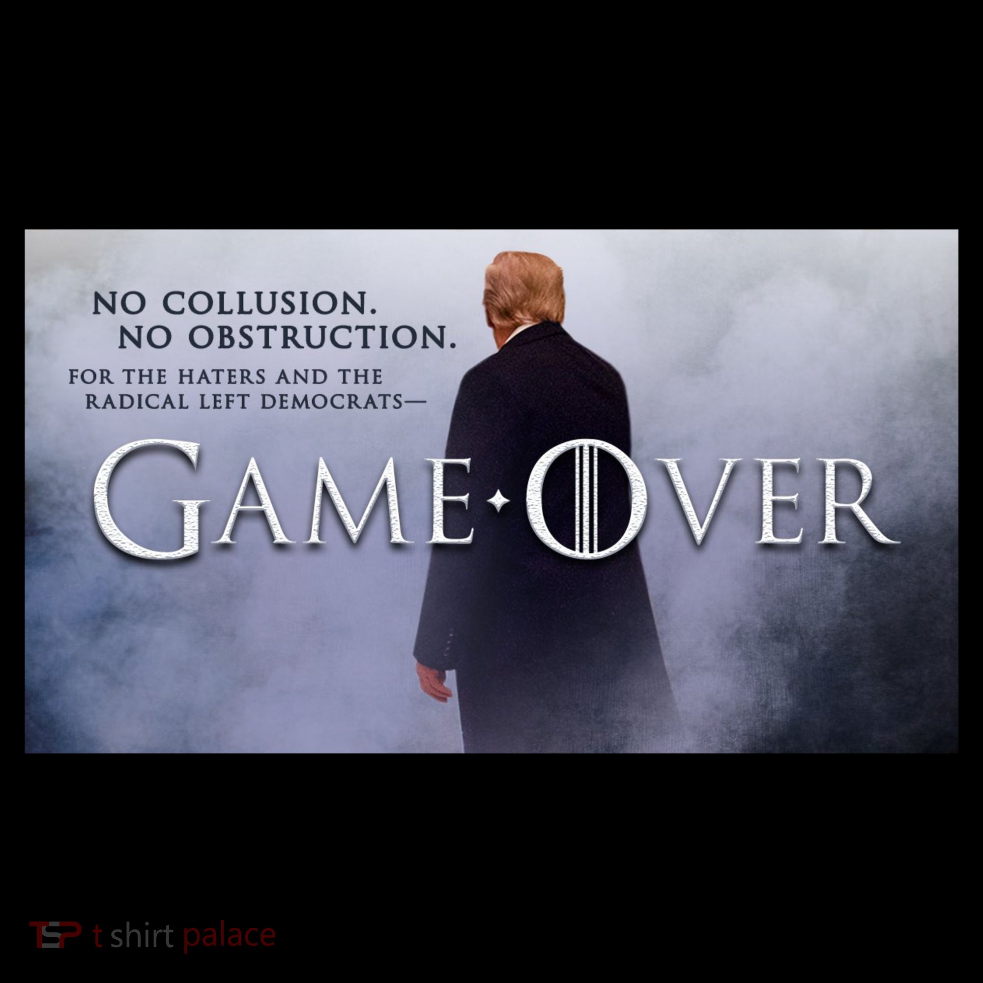Game Over Donald J Trump No Collusion  Mousepad