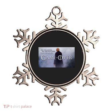 Game Over Donald J Trump No Collusion  Ornament