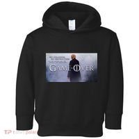 Game Over Donald J Trump No Collusion  Toddler Hoodie thumb 0