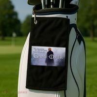 Game Over Donald J Trump No Collusion  Golf Towel thumb 2