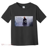 Game Over Donald J Trump No Collusion  Toddler T-Shirt thumb 0