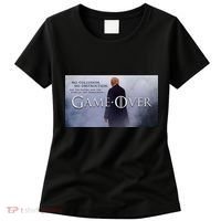 Game Over Donald J Trump No Collusion  Women's T-Shirt thumb 0