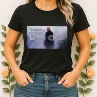 Game Over Donald J Trump No Collusion  Women's T-Shirt thumb 2