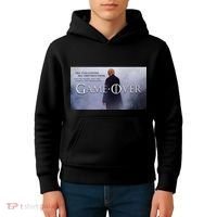 Game Over Donald J Trump No Collusion  Kids Hoodie thumb 4