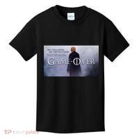 Game Over Donald J Trump No Collusion  Kids T-Shirt thumb 0