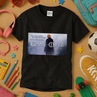 Game Over Donald J Trump No Collusion  Kids T-Shirt thumb 3