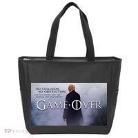 Game Over Donald J Trump No Collusion  Tote Bag thumb 0
