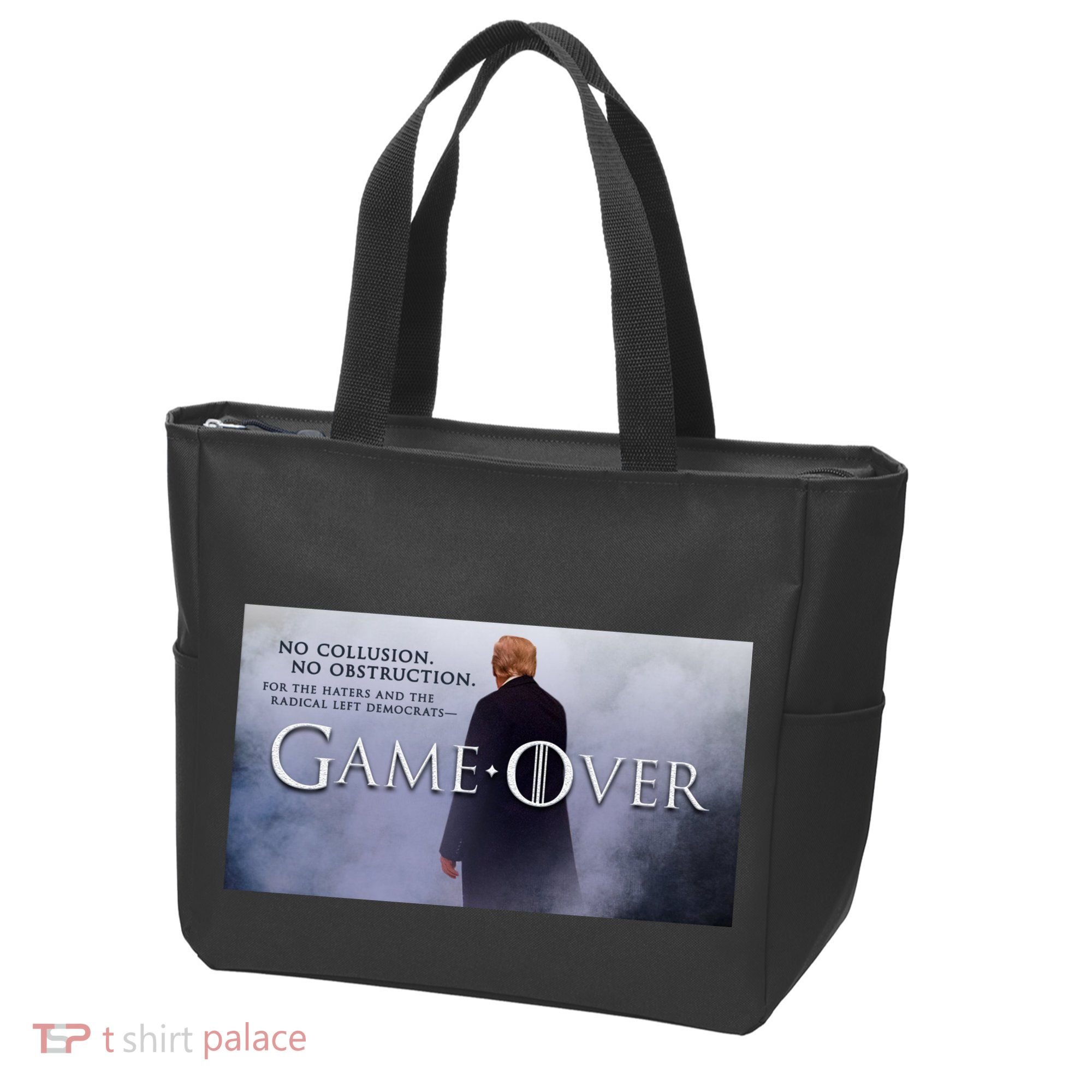 Game Over Donald J Trump No Collusion  Tote Bag