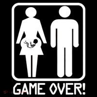 Game Over Pregnant Funny Bucket Hat thumb 4