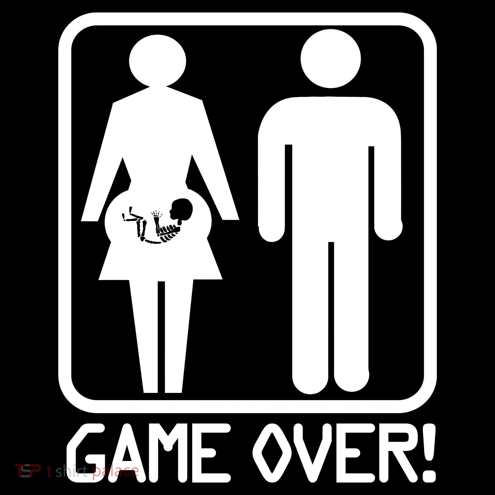 Game Over Pregnant Funny Bucket Hat