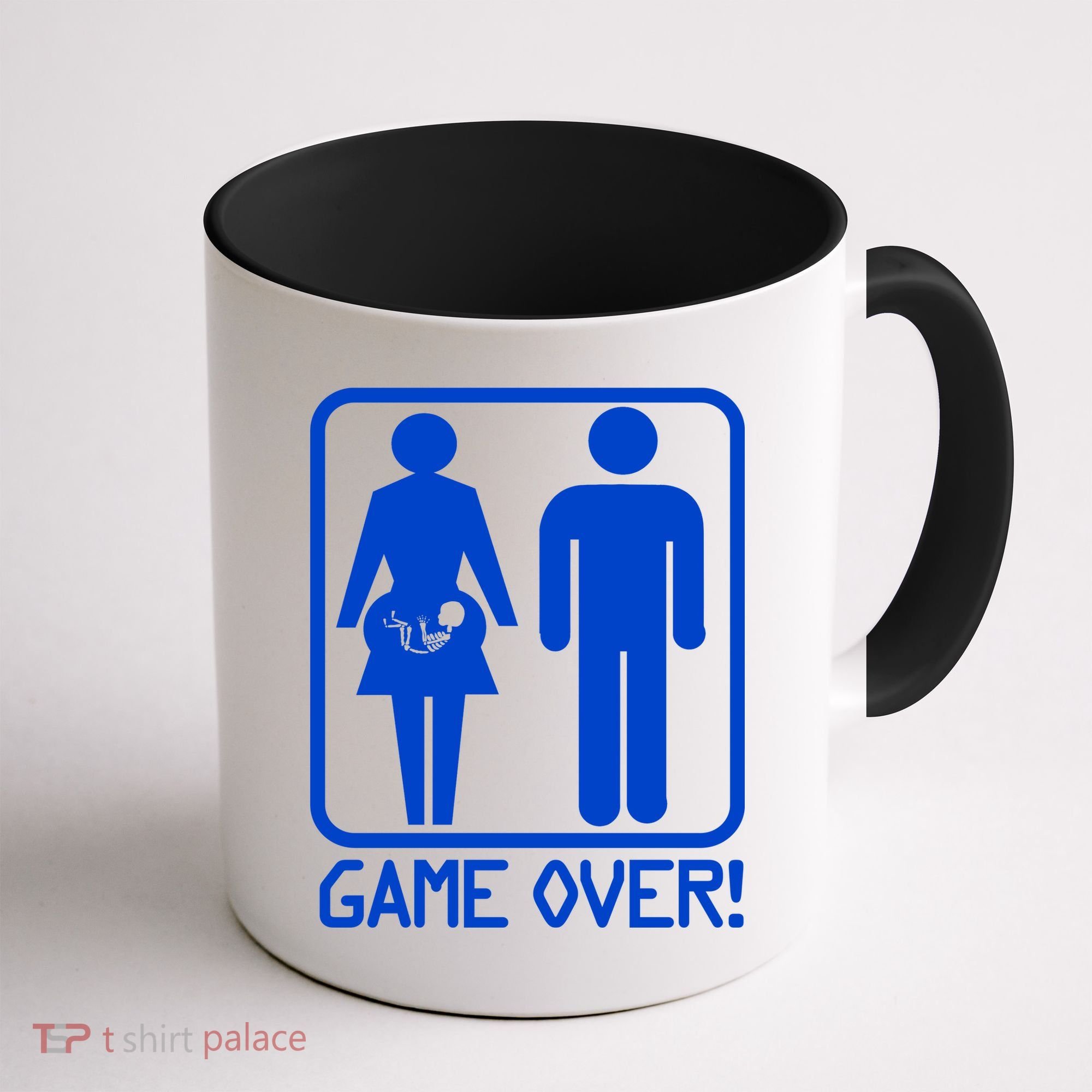 Game Over Pregnant Funny Coffee Mug