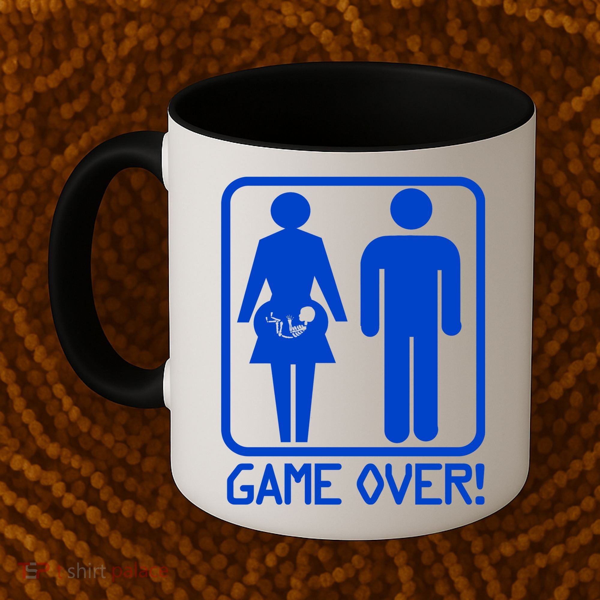 Game Over Pregnant Funny Coffee Mug