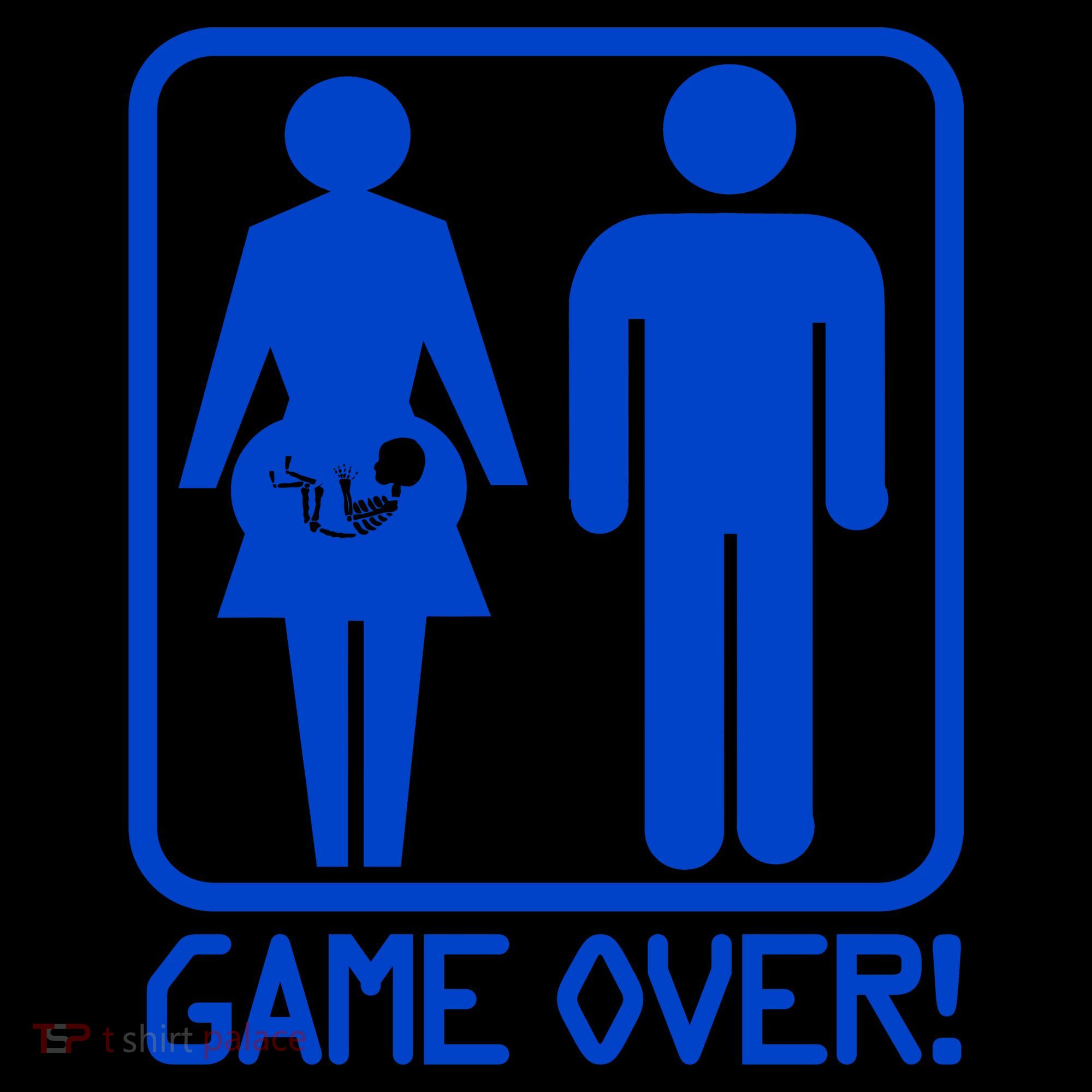 Game Over Pregnant Funny Coffee Mug