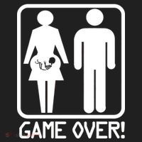 Game Over Pregnant Funny Hat thumb 2