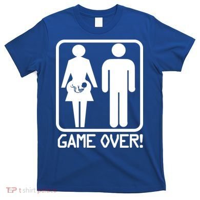 Game Over Pregnant Funny T-Shirt