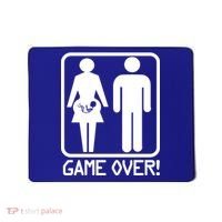 Game Over Pregnant Funny Mousepad thumb 0