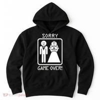 Game Over Sorry Gamer Hoodie thumb 0