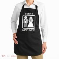 Game Over Sorry Gamer Apron thumb 2