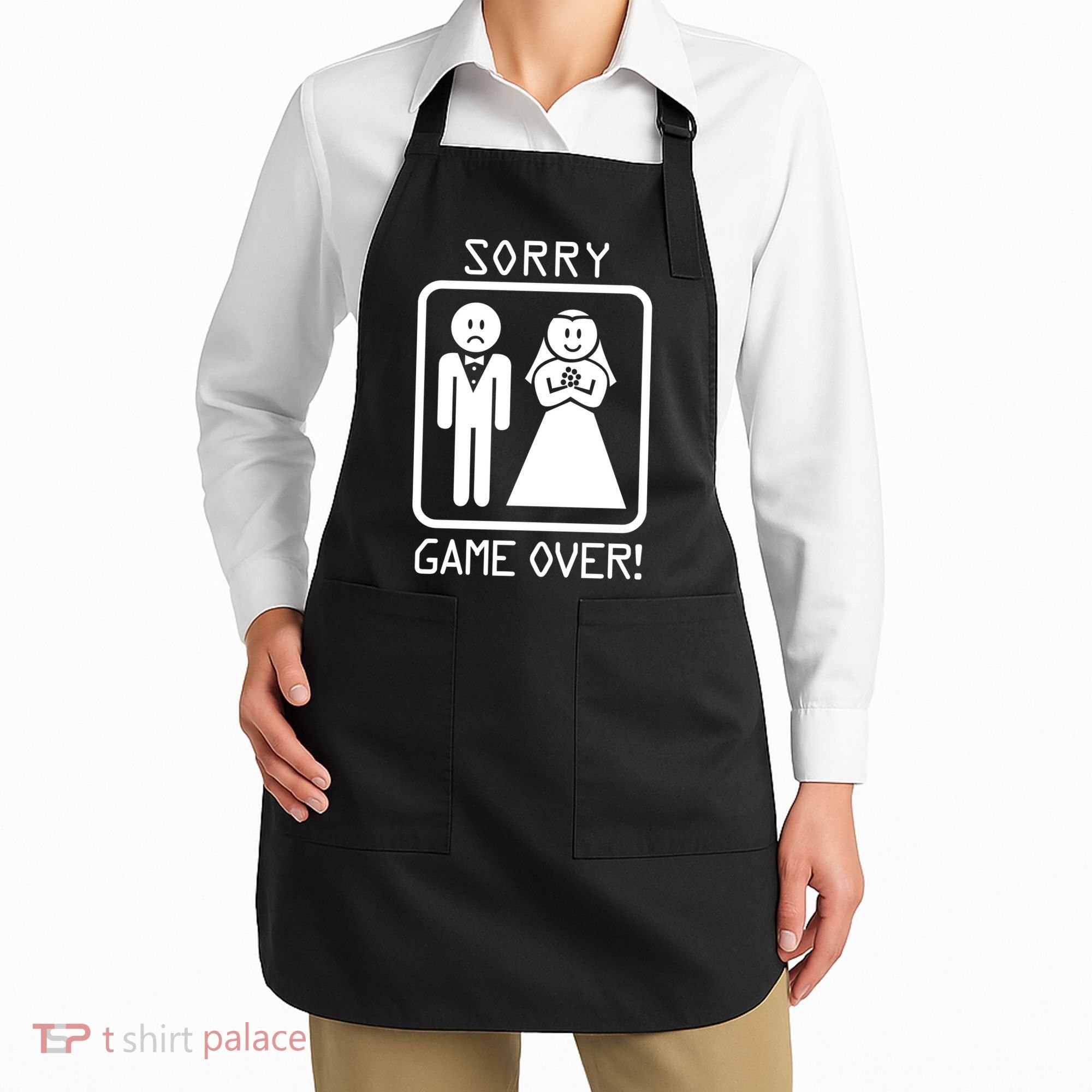 Game Over Sorry Gamer Apron