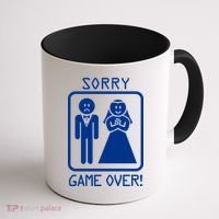 Game Over Sorry Gamer Coffee Mug thumb 1