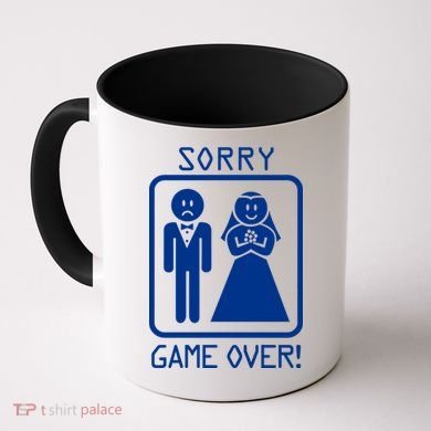 Game Over Sorry Gamer Coffee Mug