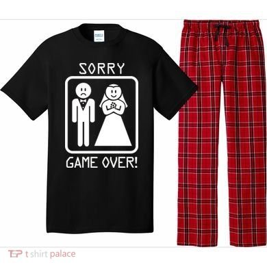 Game Over Sorry Gamer Pajama Set