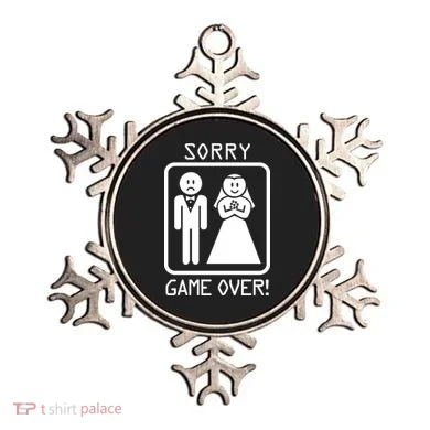 Game Over Sorry Gamer Ornament