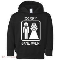 Game Over Sorry Gamer Toddler Hoodie thumb 0