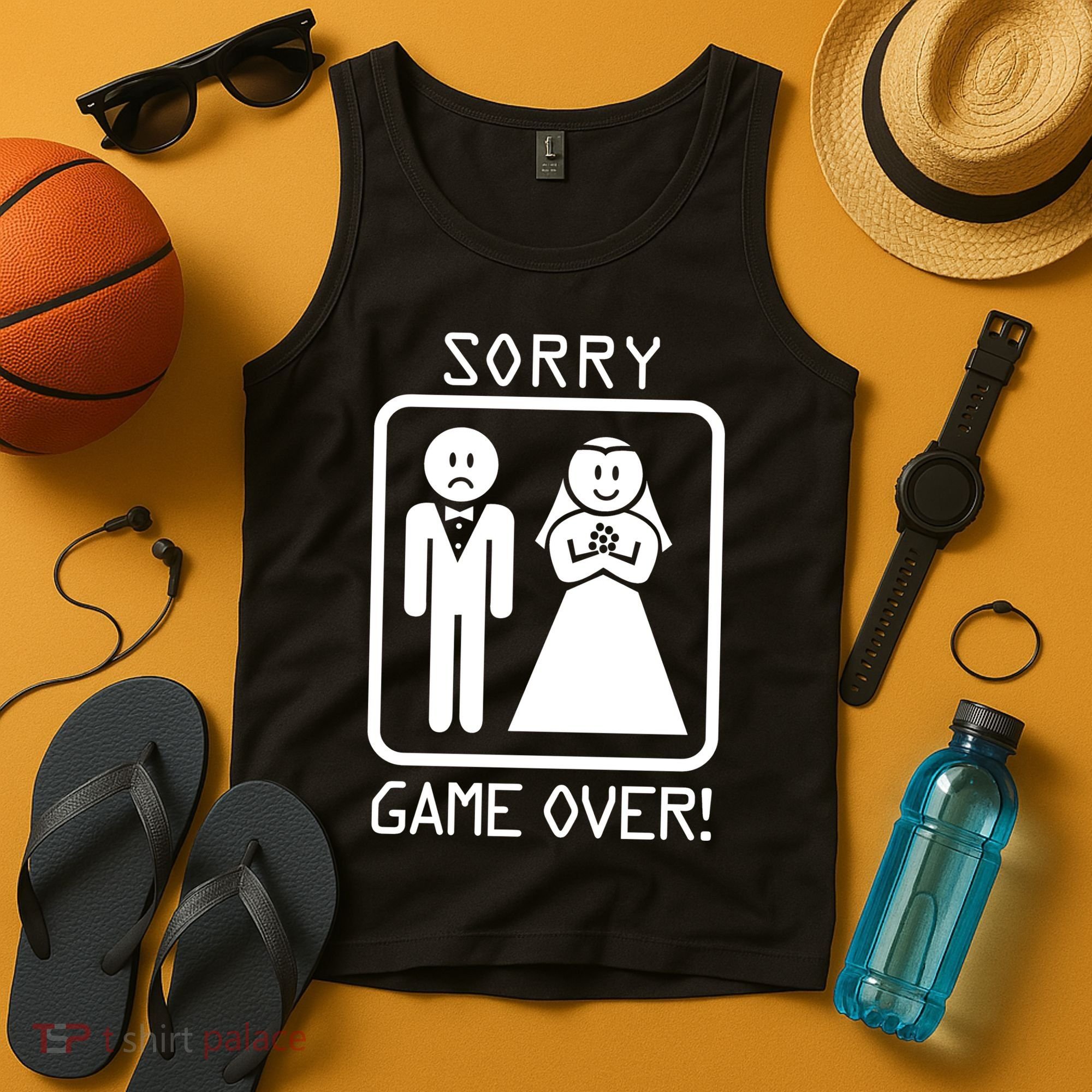 Game Over Sorry Gamer Tank Top