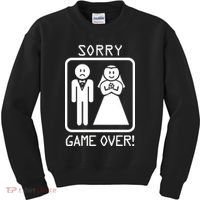 Game Over Sorry Gamer Kids Sweatshirt thumb 0