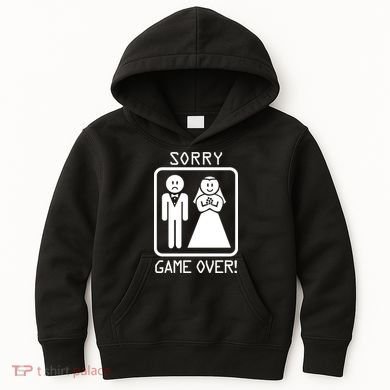 Game Over Sorry Gamer Kids Hoodie