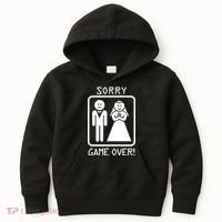 Game Over Sorry Gamer Kids Hoodie thumb 0