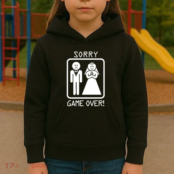 Game Over Sorry Gamer Kids Hoodie