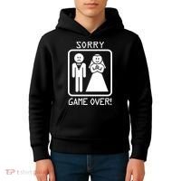 Game Over Sorry Gamer Kids Hoodie thumb 4