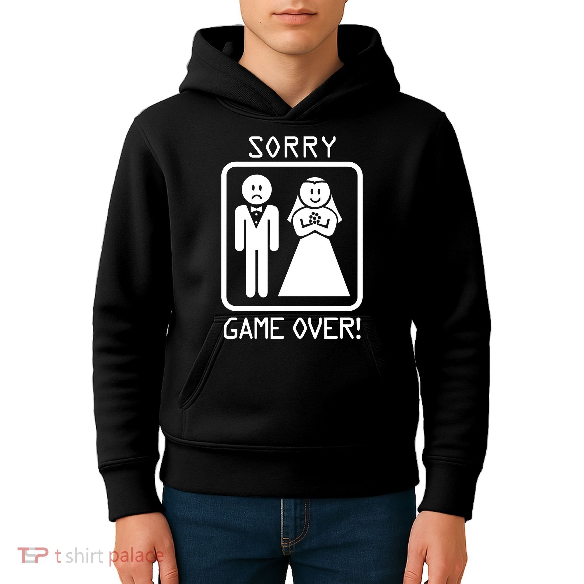 Game Over Sorry Gamer Kids Hoodie