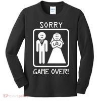 Game Over Sorry Gamer Kids Long Sleeve Shirt thumb 0