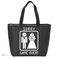 Game Over Sorry Gamer Tote Bag thumb 0