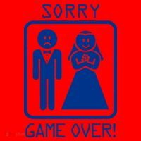 Game Over Sorry Gamer Santa Hat thumb 1